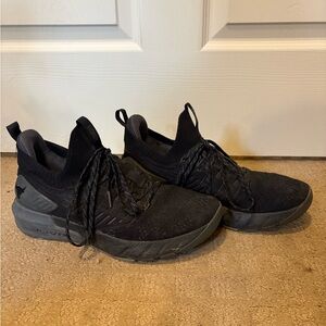 Under Armour Black Athletic Shoes